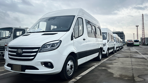 500 Vans de Yutong V6 se envían a Latinoamérica