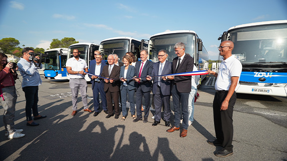 Yutong ha exportado 135 buses eléctricos interurbanos a Francia