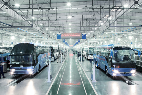 Yutong Bus tiene una vanta de 67.000 vehículos en el a？o 2015 con un crecimiento 9%