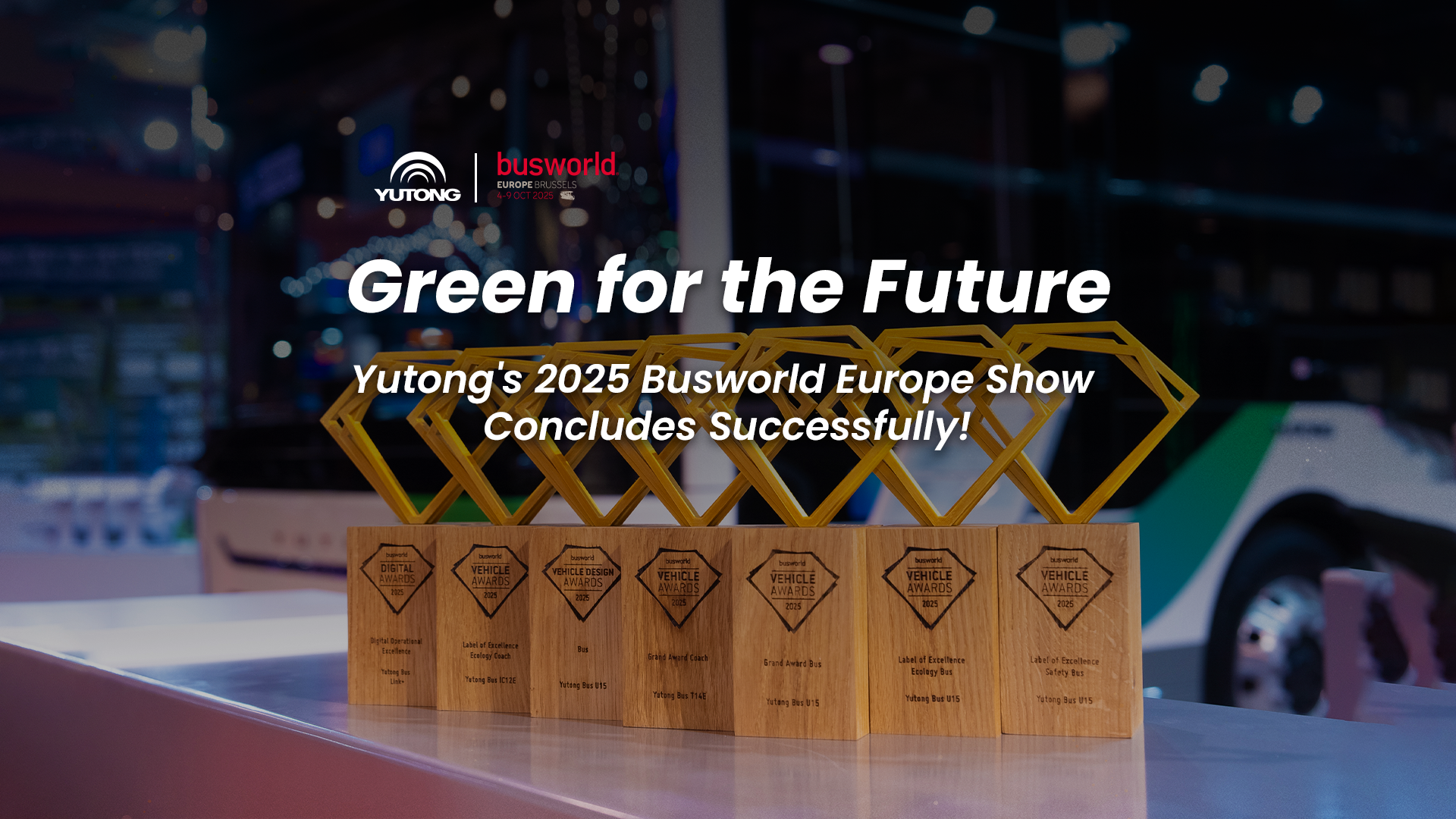 Verde para el futuro | Yutong en Busworld 2025