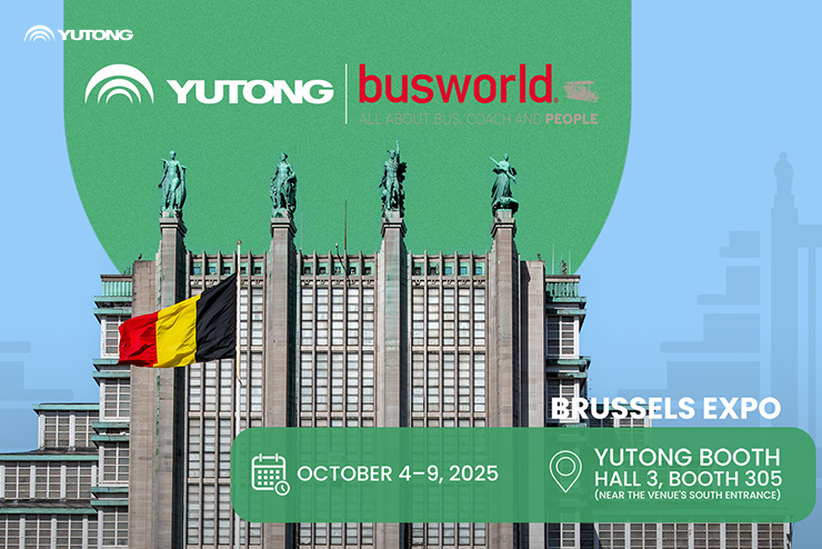 Yutong presentará nuevos productos y tecnologías en Busworld Europe 2025