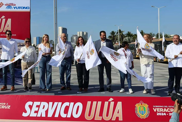 Yutong impulsa la nueva era de movilidad sustentable en Veracruz con 102 unidades de última generación Yutong impulsa la nueva era de movilidad sustentable en Veracruz con 102 unidades de última generación