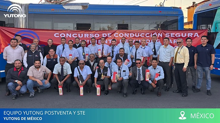 Yutong México Realiza el Concurso de Conducción Segura y Eficiente, Enfocado en el Cuidado y Regeneración de las Baterías del Trolebús
