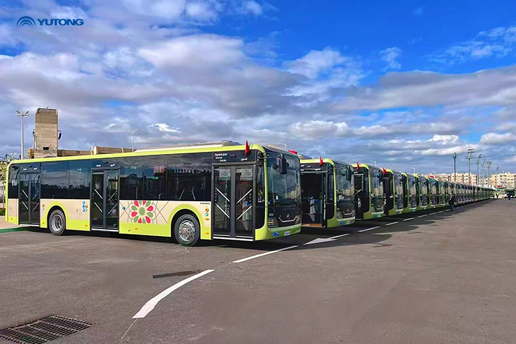 723 autobuses Yutong están listos para ofrecer un servicio de alta calidad en apoyo a la Copa Africana de Naciones