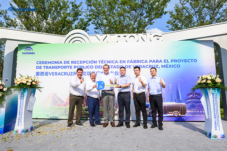 Yutong Entrega 102 Autobuses Híbridos al Estado de Veracruz, México, Marcando un Nuevo Capítulo en el Transporte Ecológico