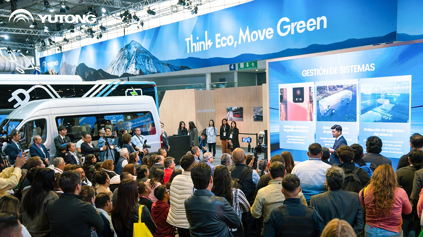 Yutong presenta su portafolio integral para carretera en la EXPO FORO 2026 e impulsa la movilidad sostenible en México Yutong presenta su portafolio integral para carretera en la EXPO FORO 2026 e impulsa la movilidad sostenible en México