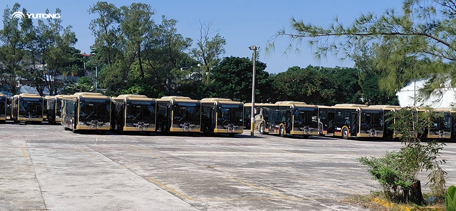 Yutong envía a Veracruz 60 autobuses híbridos para el transporte de Coatzacoalcos Yutong envía a Veracruz 60 autobuses híbridos para el transporte de Coatzacoalcos