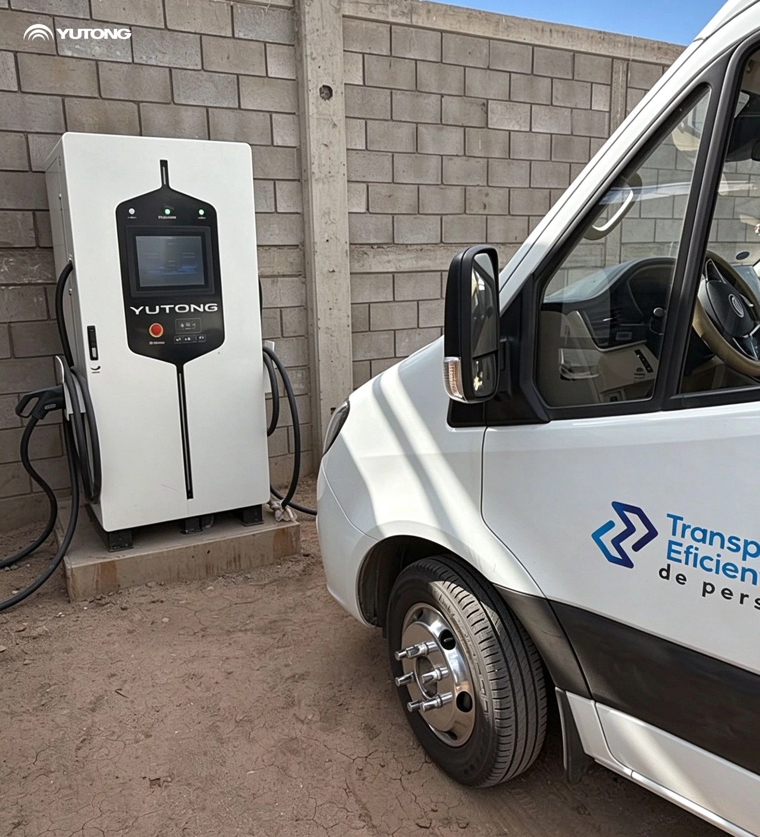 Ya está en México la primer V6 Eléctrica Yutong Ya está en México la primer V6 Eléctrica Yutong