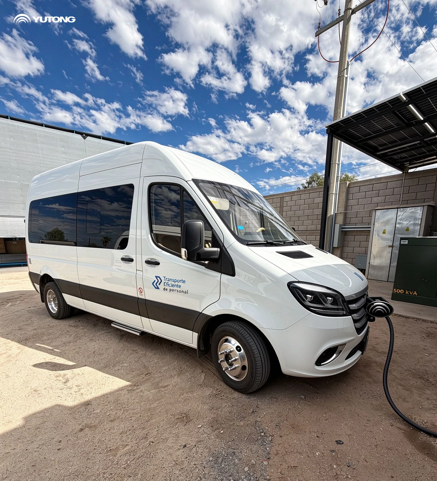 Ya está en México la primer V6 Eléctrica Yutong Ya está en México la primer V6 Eléctrica Yutong