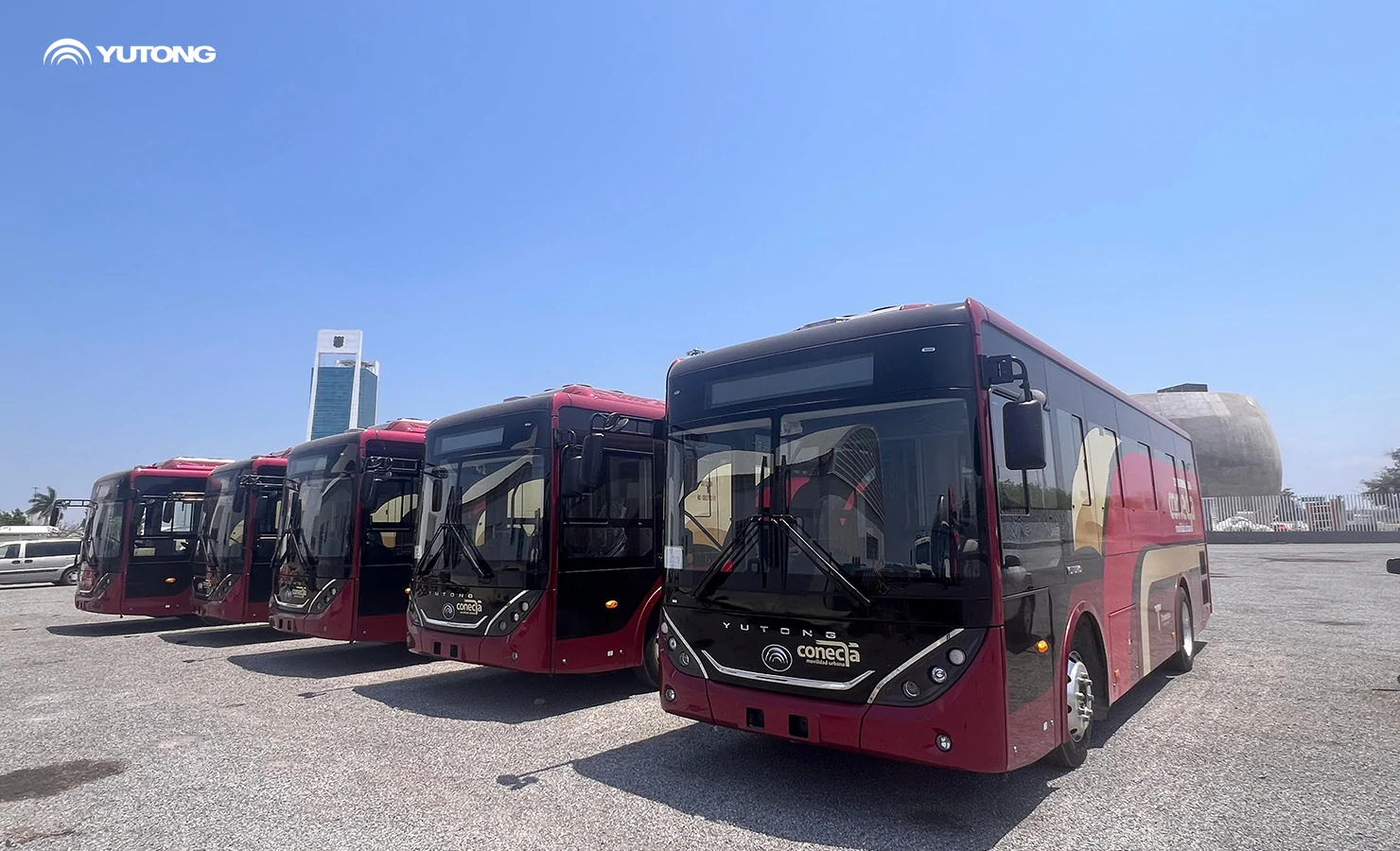Entrega de 6 Nuevos Autobuses Híbridos DMT para Transporte Urbano en Tamaulipas