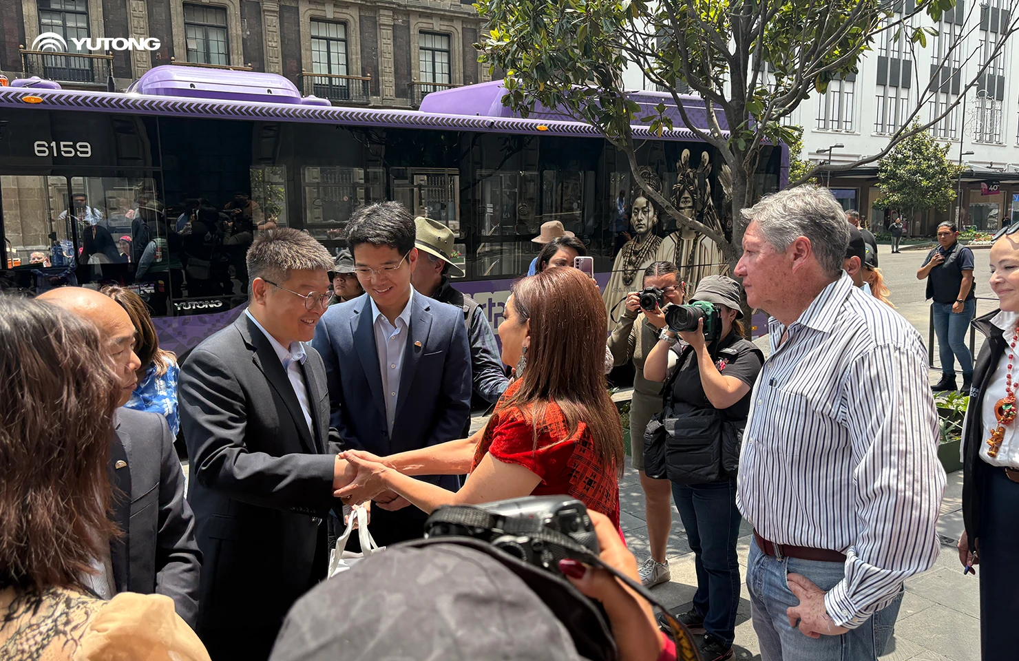 Yutong de México es parte del “Centrobús” en CDMX con el autobús ZK6890BEVG 100% eléctrico