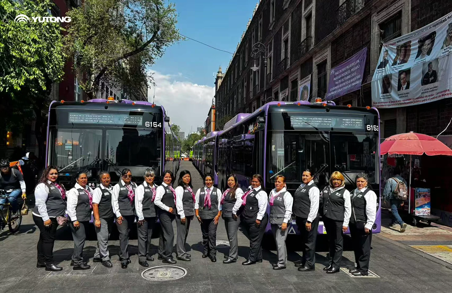 Yutong de México es parte del “Centrobús” en CDMX con el autobús ZK6890BEVG 100% eléctrico