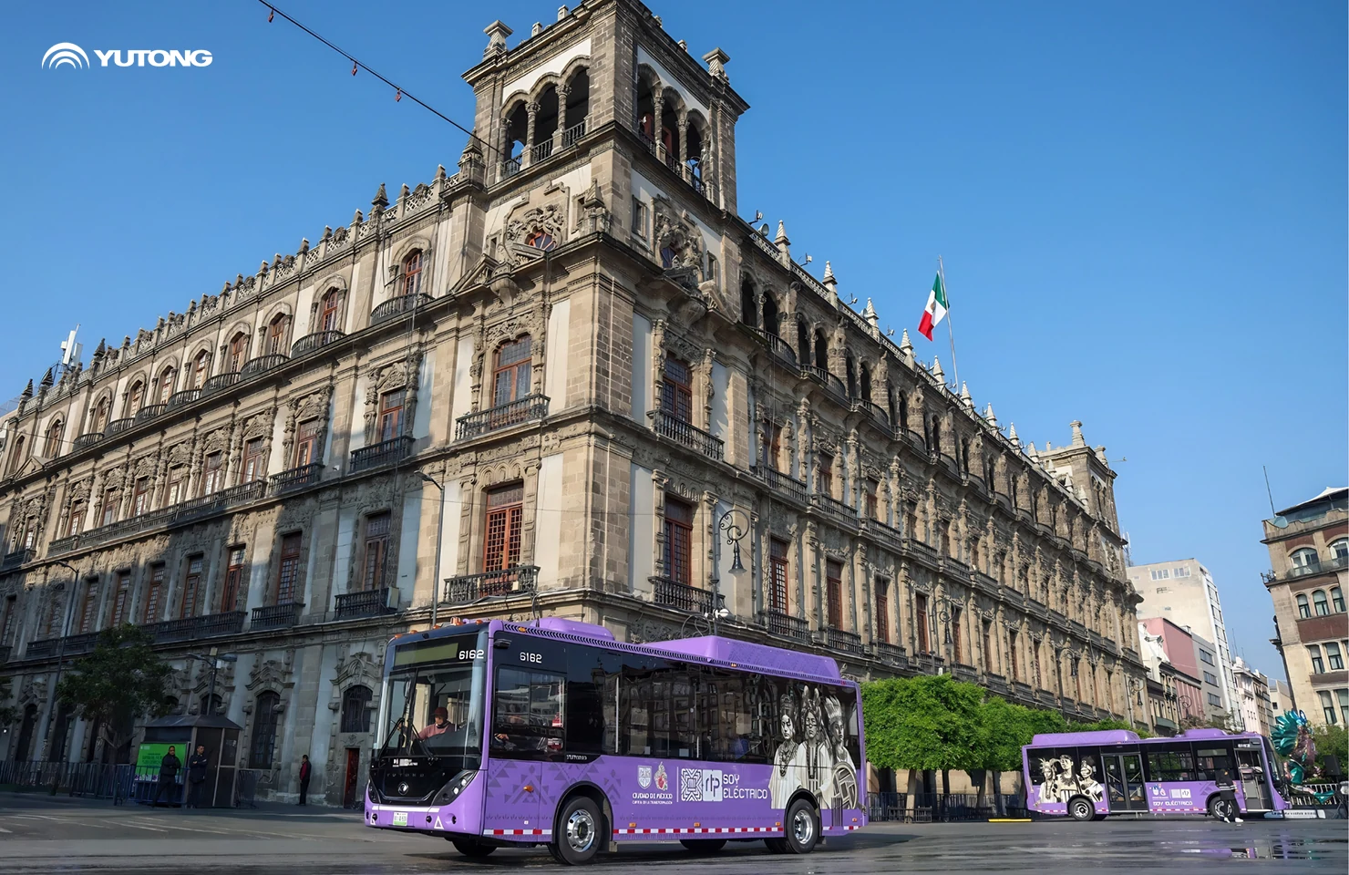 Yutong de México es parte del “Centrobús” en CDMX con el autobús ZK6890BEVG 100% eléctrico