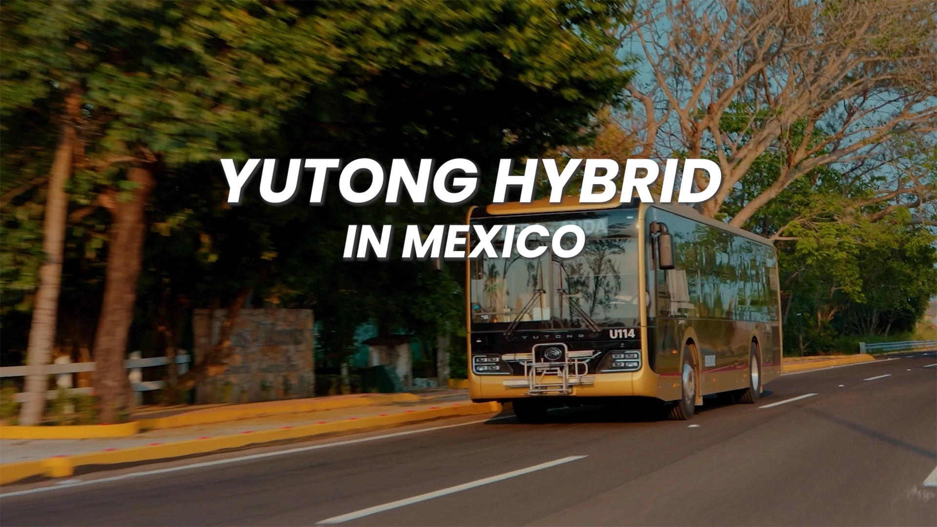 El Yutong H10 ofrece una eficiencia de combustible superior en México