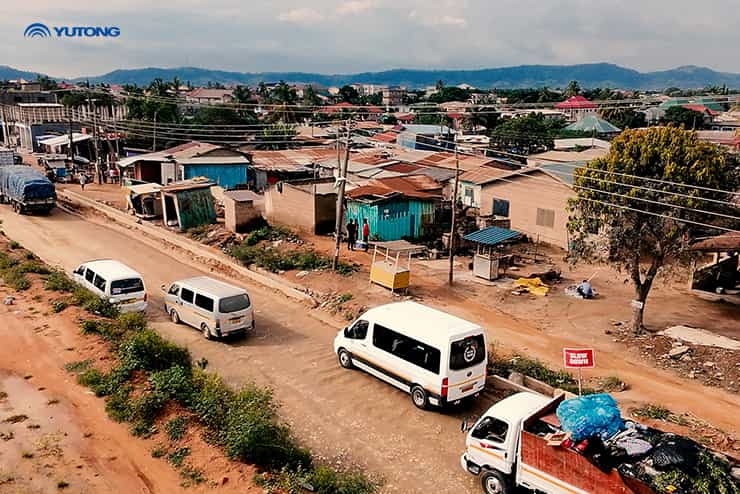 El van de Yutong demuestra su valía en las carreteras de Ghana: ¡fiabilidad, eficiencia de combustible y comodidad! El van de Yutong demuestra su valía en las carreteras de Ghana: ¡fiabilidad, eficiencia de combustible y comodidad!