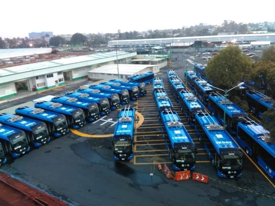 63 trolebuses eléctricos YUTONG abren electromovilidad en la CDMX