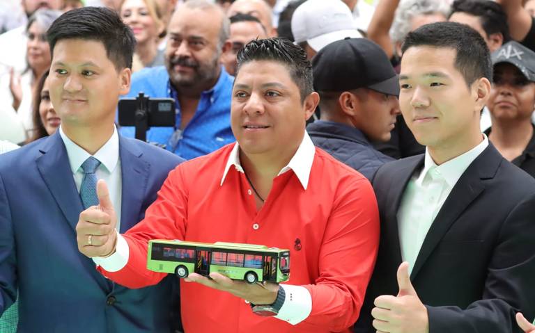 30 autobuses Yutong modelo ZK6126HG, inician el nuevo proyecto en San Luis Potosí 