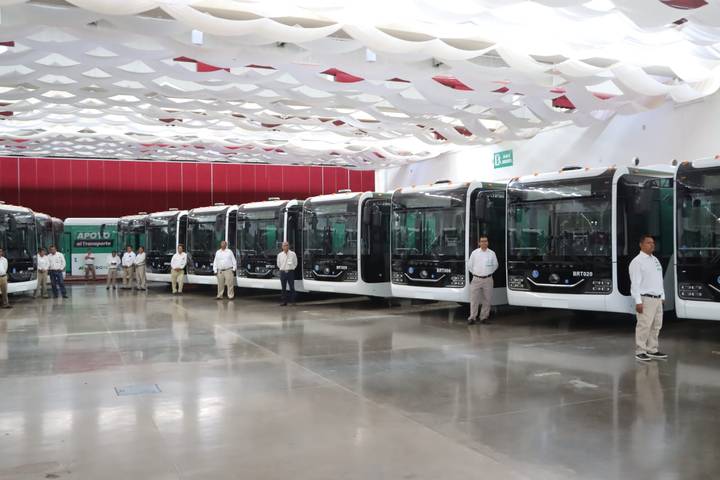 30 autobuses Yutong modelo ZK6126HG, inician el nuevo proyecto en San Luis Potosí 