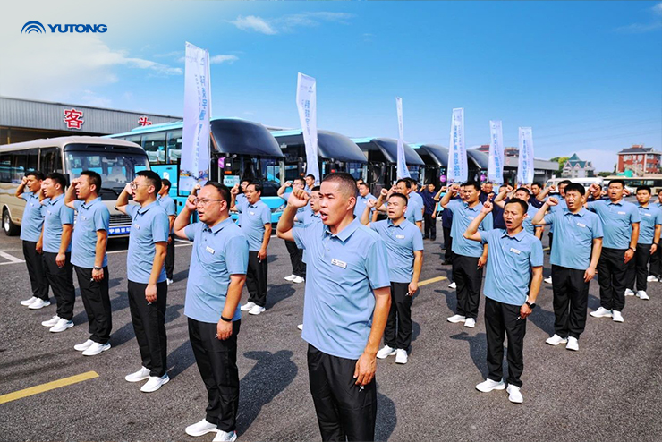 El Equipo de Yutong participa en el acontecimiento deportivo asiático