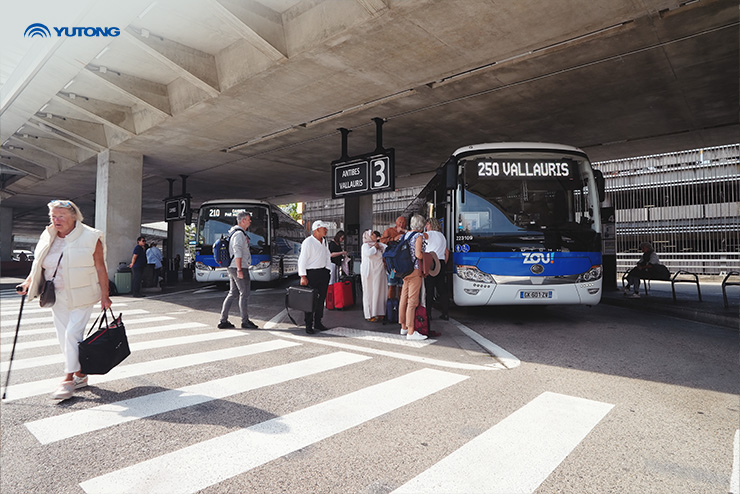 Yutong ha exportado 135 buses eléctricos interurbanos a Francia