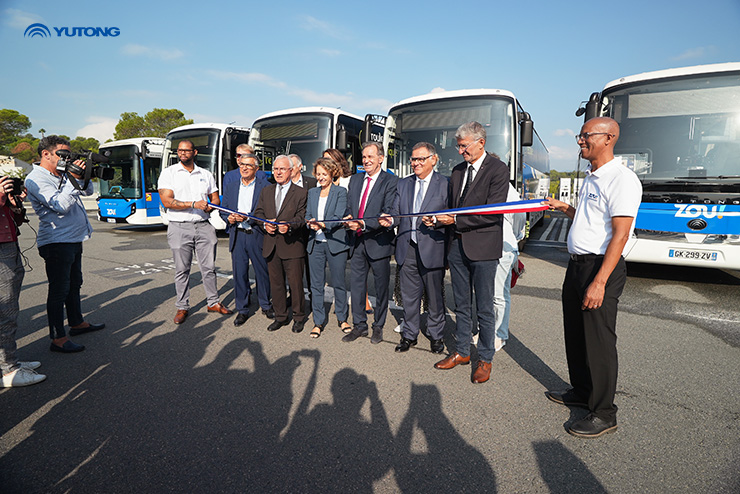Yutong ha exportado 135 buses eléctricos interurbanos a Francia