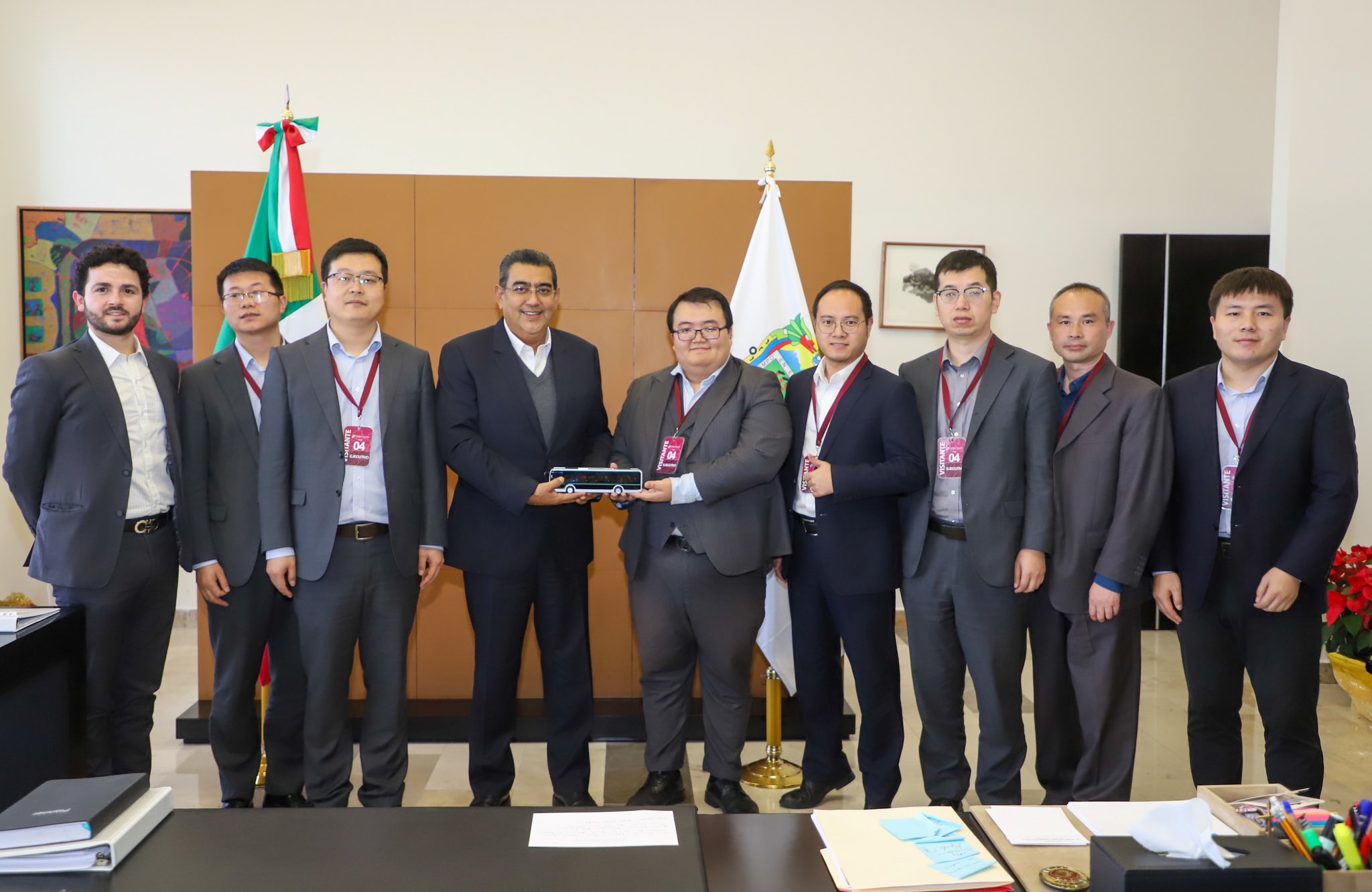 Yutong de México y el Gobierno de Puebla avanzan hacia la movilidad eléctrica del estado.