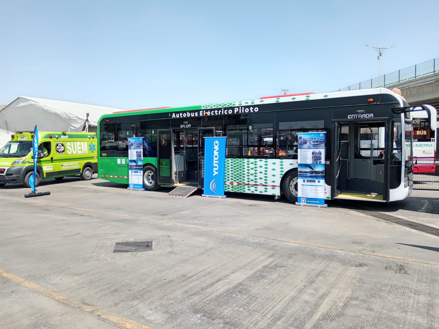 Yutong de México trabaja con EDOMÉX para impulsar la electromovilidad en MEXIBÚS 