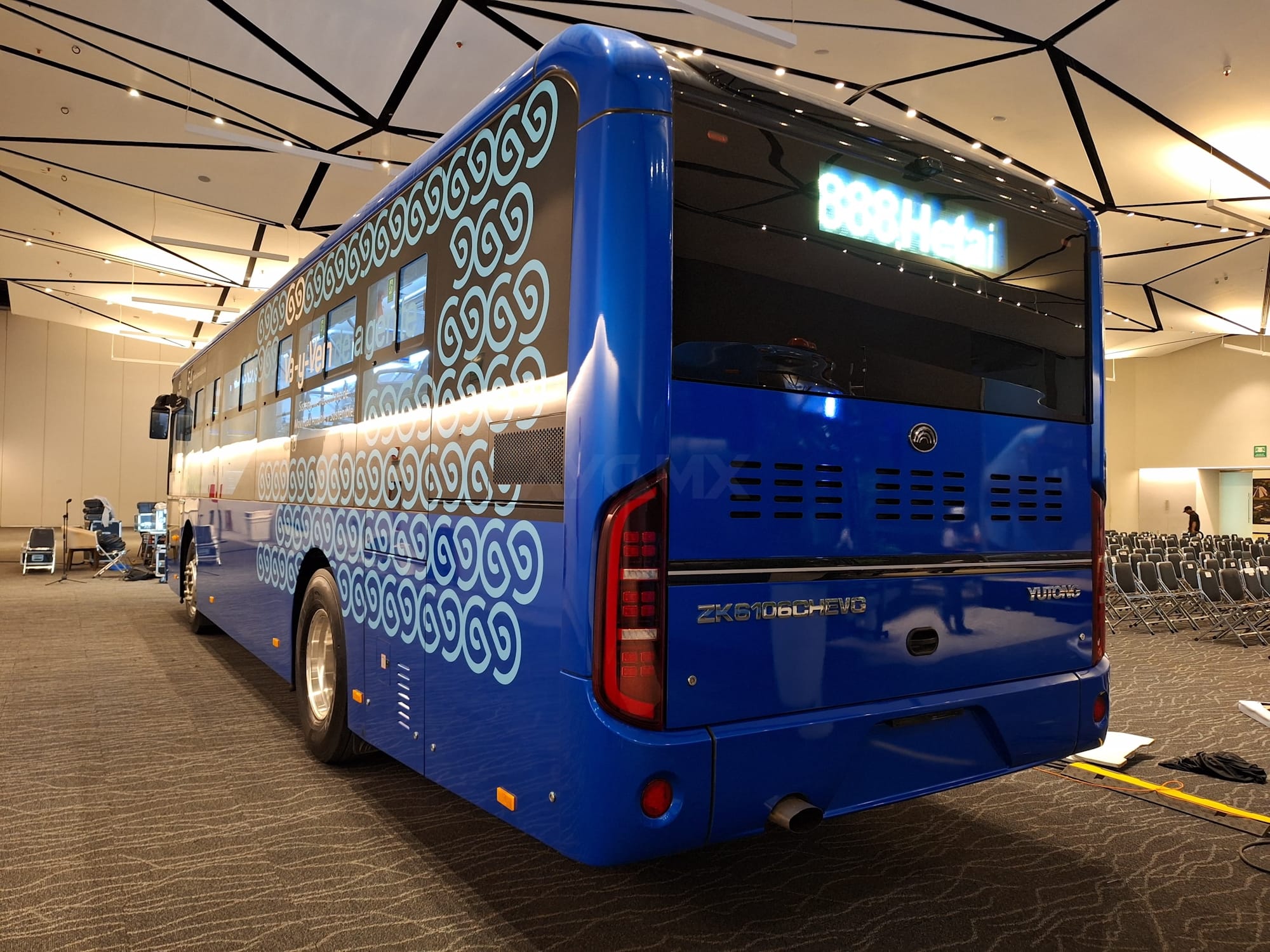Los autobuses híbridos Yutong están listo para dar servicio con Va y Ven para la ruta Animaya