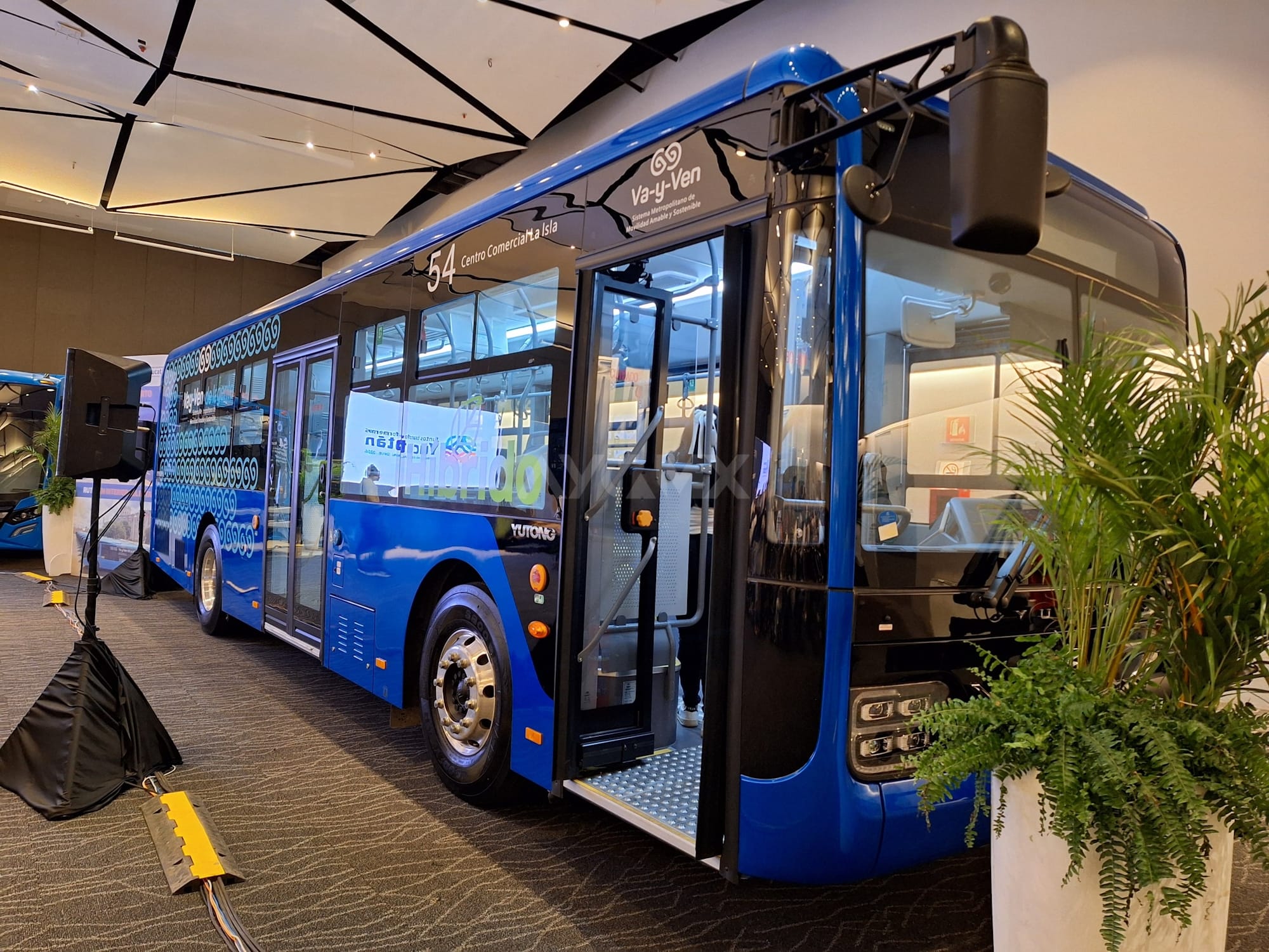 Los autobuses híbridos Yutong están listo para dar servicio con Va y Ven para la ruta Animaya