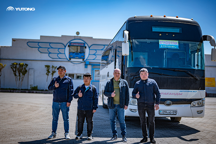 Con más de millón de kilómetros de verificación, Yutong gana el reconocimiento de los operadores de Kazajstán