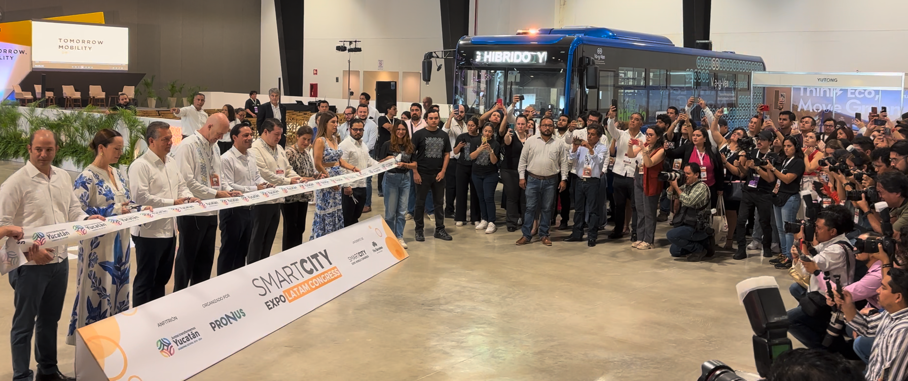 Yutong de México participó en Smart City Expo Latam Congress en Mérida Yucatán en su edición 2024   