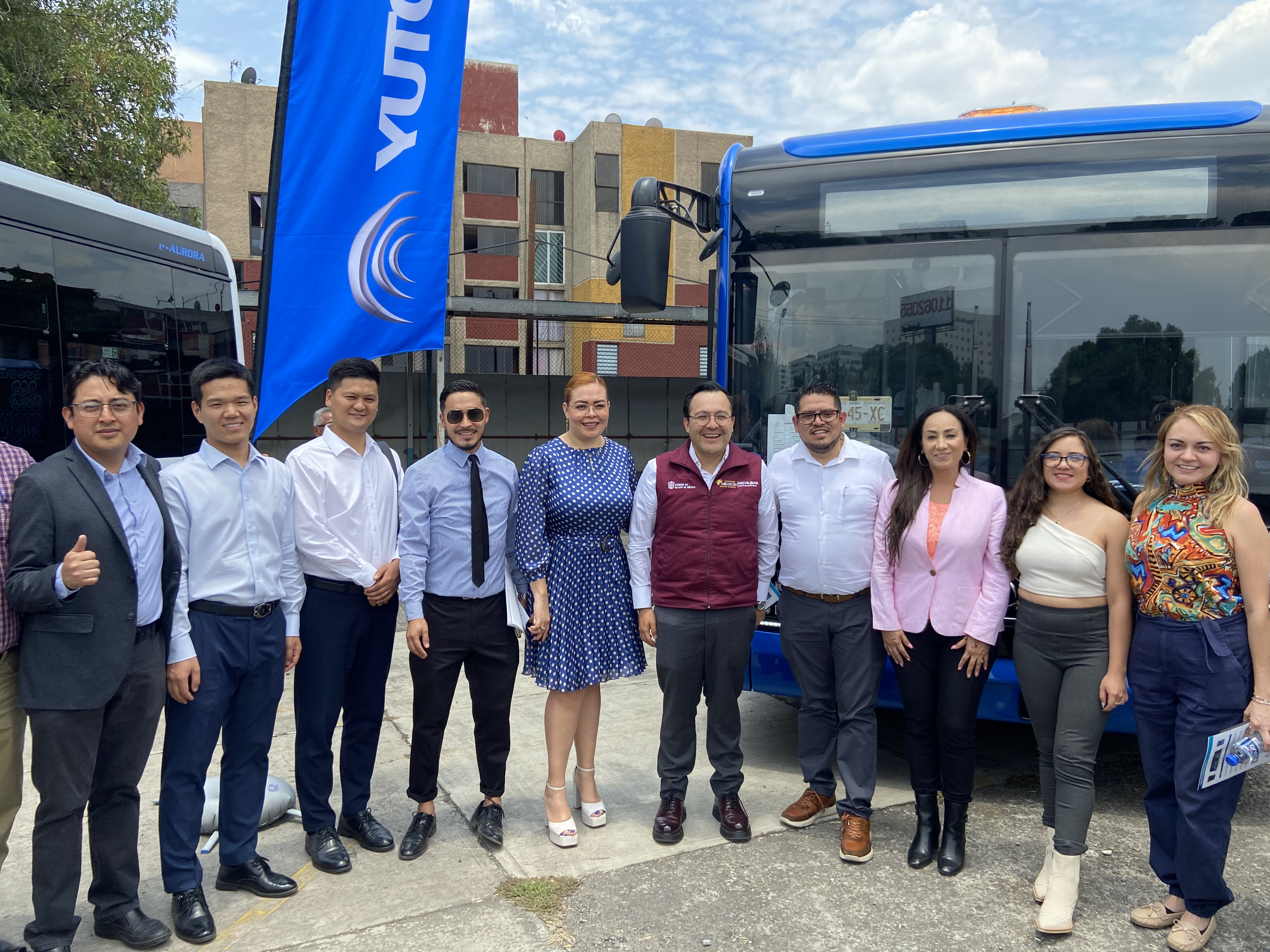 Yutong presentó  autobús híbrido en SEMOVI EDOMÉX.