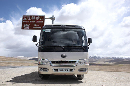 5030 msnm, fácilmente vencido por Yutong T7